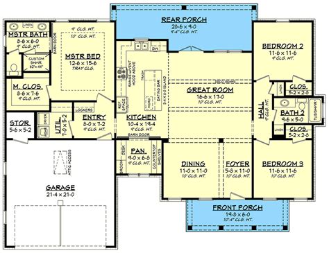 Open Floor House Plans 1 Story Floor Roma