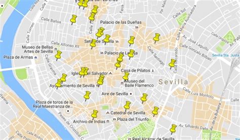 Sevilla Mapa Turistico