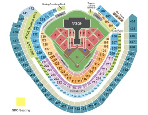 Miller Park Tickets In Milwaukee Wisconsin Miller Park Seating Charts