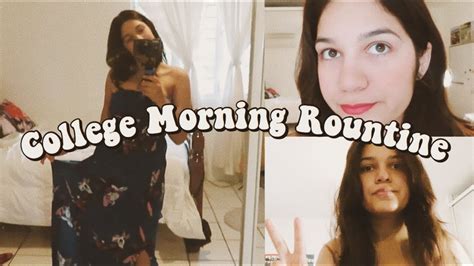 College Morning Routine Youtube
