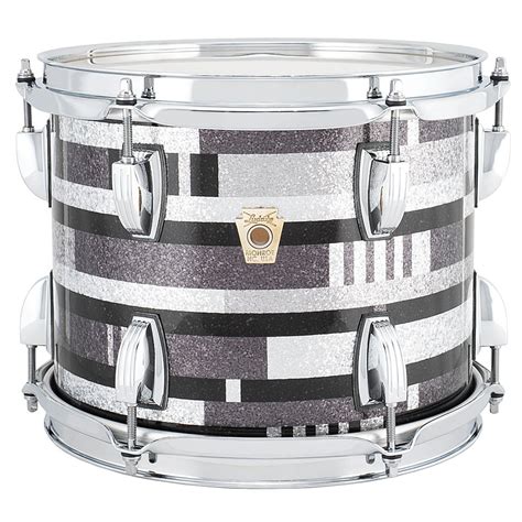 Ludwig Classic Maple Mod 22 Incl Snare Digital Black Sparkle Drum Kit