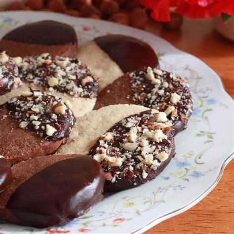 Hazelnut Shortbread Cookies The Daring Gourmet