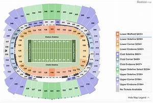 Arrowhead Stadium Seating Chart With Rows And Seat Numbers Cabinets
