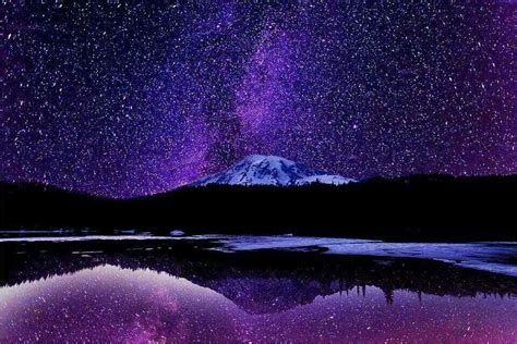 Purple Mountains Majesty Purple Mountain Majesty Starry Night Sky