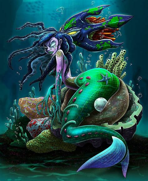 Urban Fantasy Fantasy Art Mermaid Artwork Goddess Art Mythological