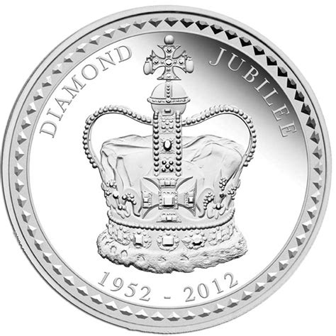 Her Majesty Queen Elizabeth Ii Diamond Jubilee 2012 1 Silver Gold Proof