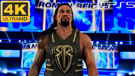 Wwe 2k23 Roman Reigns 16 Entrance Youtube