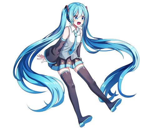 Ille Xcpa7325 Hatsune Miku Vocaloid Absurdres Highres 1girl D Absurdly Long Hair