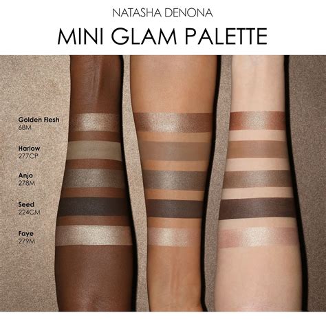 Natasha Denona Mini Glam Eyeshadow Palette Fards Paupi Res