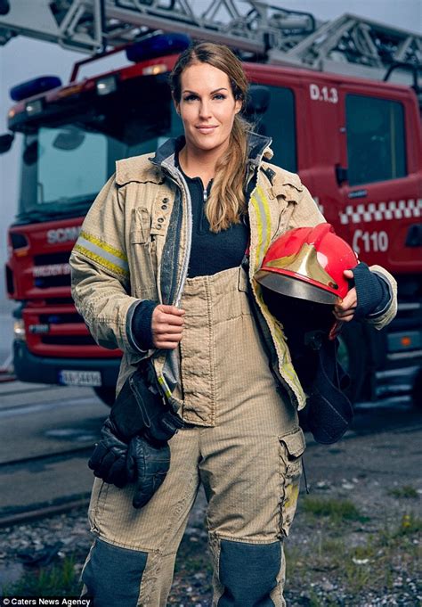 is this the world s hottest firefighter daily mail online