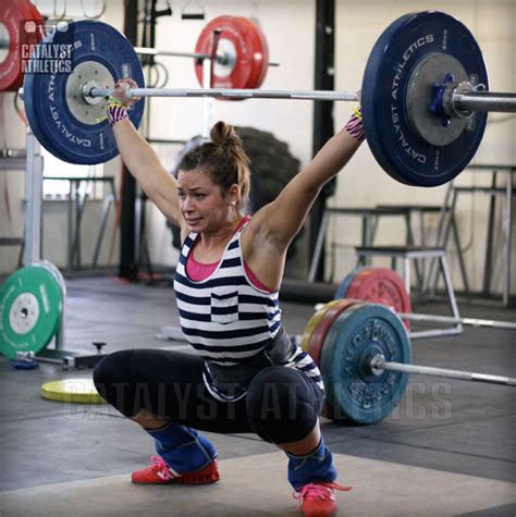 Jessica Snatch Catalyst Athletics Olympic Weightlifting Photo Library