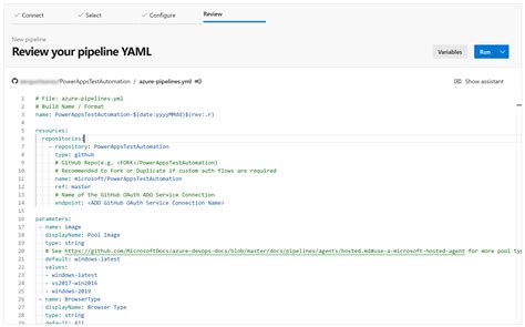 Automate Tests With Azure Pipelines Using Yaml Power Apps Microsoft