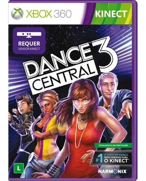 Jogo Xbox 350 Dance Central 3 Usado Original Português