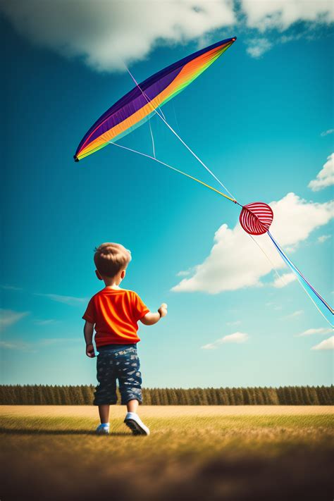 Lexica Kid Flying A Kite