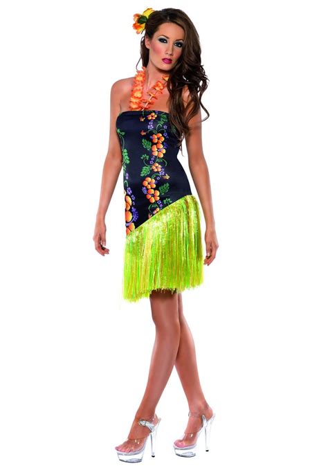 Luau Party Dresses Ootd In 2019 Luau Dress Luau Costume Hawaiian Costume