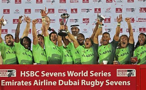 Hsbc Sevens World Series South Africa Dominate Dubai Event With