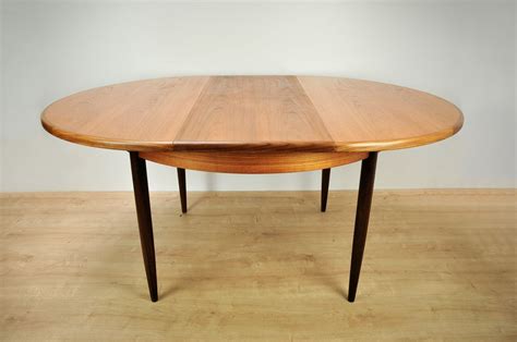 Vintage Oval Extendable Dining Table In Teak For G Plan Design Market