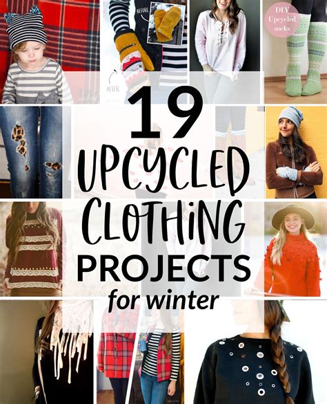 Upcycled Clothing 19 Winter Refashion Projects To Warm Up This Winter