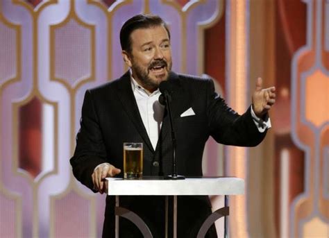 Ricky Gervais Golden Globes 2016 Opening Monologue Was Offensive As