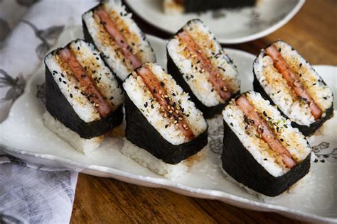 Teriyaki Spam Musubi Recipe Food Is Four Letter Word