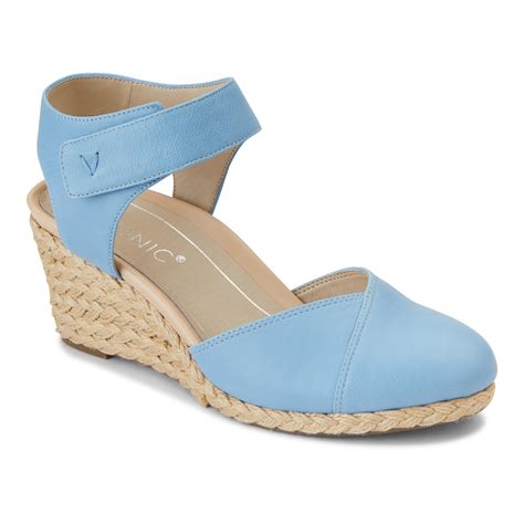 Vionic Womens Aruba Loika Light Blue Espadrilles Size 9 Wide Ebay