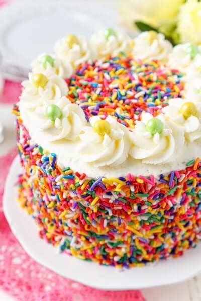 Try our ice cream cone cupcakes. Funfetti Birthday Cake - Sugar & Soul