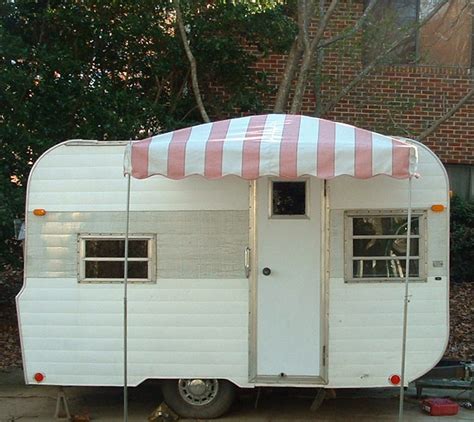 Vintage Awnings Pictures Of A 6 X 6 Arched Up Vintage Trailer Awning