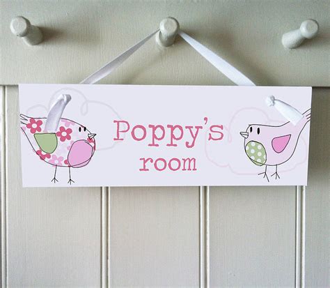 Girls Room Sign By Lucy Sheeran