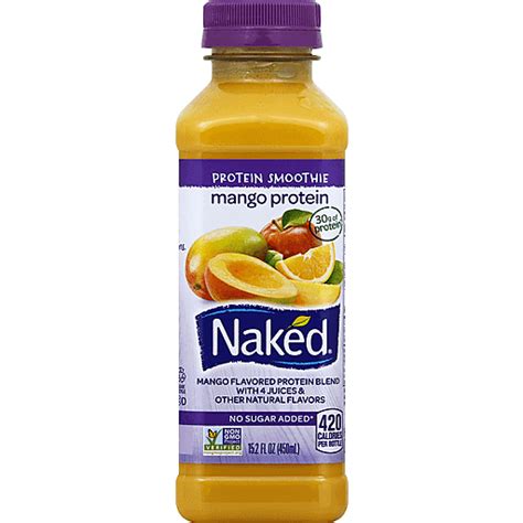 Naked Juice Protein Mango Fl Oz Beverages Miller And Sons Supermarket