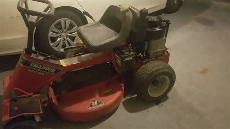 Engine starting problems have a few common causes, especially if you're using your lawn mower or outdoor power product after it's. Snapper SR1028 with 10HP Briggs and Stratton Won't Start ...