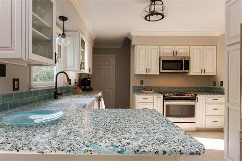 Colleen Green Kitchen Countertops By Glasseco Green Kitchen Countertops Recycled Glass