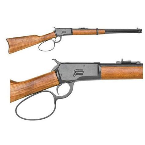 Western Large Loop Lever Action M1892 Winchester Replica Blued Rifle