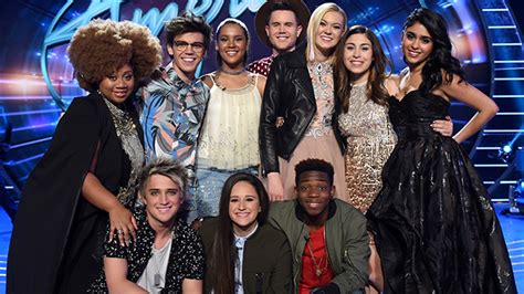 American Idol Season 15 Names Top 10 American Idol American Idol