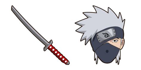 Naruto Kakashi Hatake Katana Cursor Custom Cursor