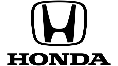 Honda Logo Black White Png