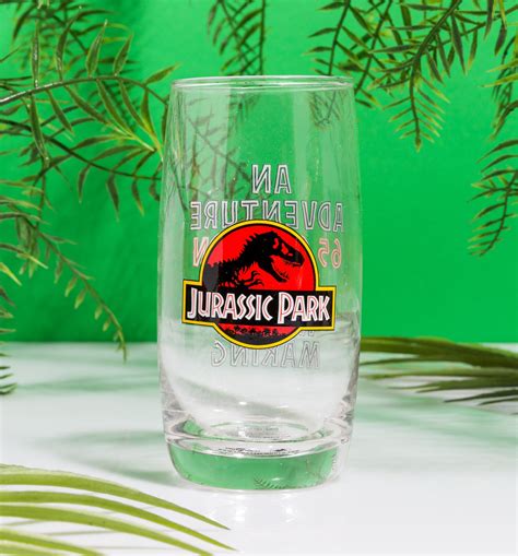 Jurassic Park Adventure Glass