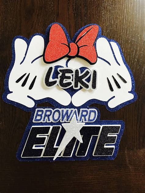This Custom Summit Disney Door Sign Is Perfect To Rep Your Athlete It