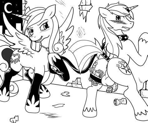 Rule 34 Alicorn Anus Ass Backsack Balls Chastity Cage Domination Duo