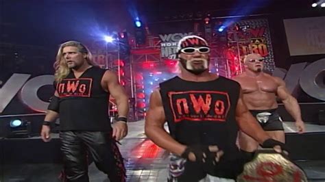 Hollywood Hogan Kevin Nash Scott Steiner Nwo Wolfpac Elite Entrance Nitro 25th January