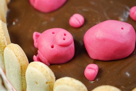 Eerst Koken Varkentjes in de modder-taart