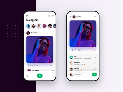 Instagram Redesign Visual Concept By Ghulam Mustafa On Dribbble