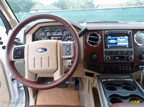2012 Ford F250 Super Duty King Ranch Crew Cab 4x4 Chaparral Leather