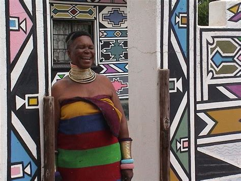 Esther Mahlangu Ndebele Art School Open Africa