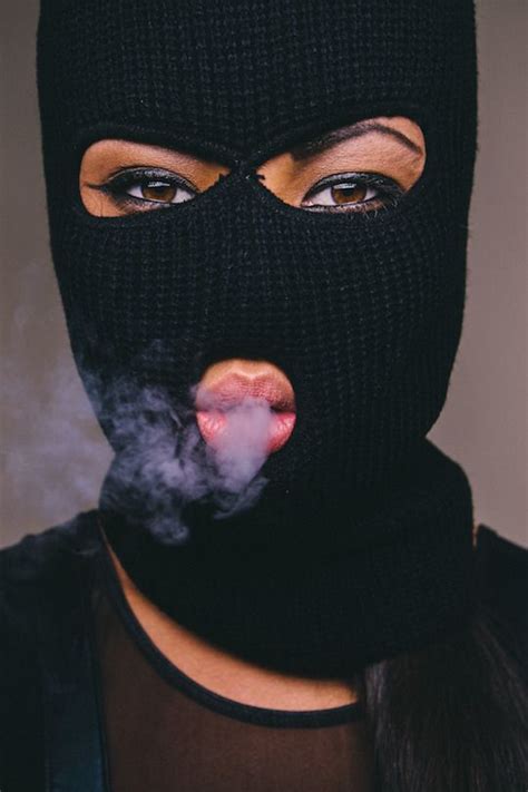 Baddie Ski Mask Aesthetic  Mask