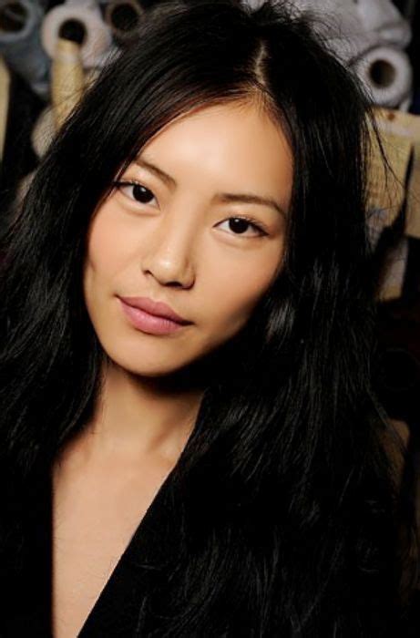 Liu Wen Is A Chinese Fashion Model Represented By The Society