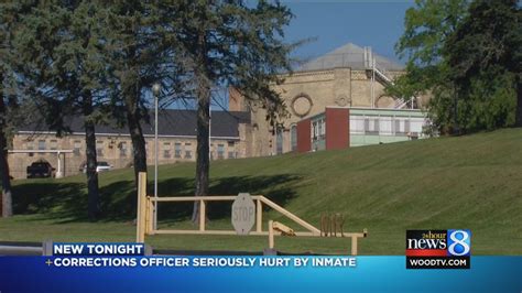 Inmate Shoves Ionia Prison Officer Down Stairs Youtube