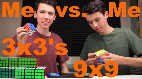 How Many 3x3s Can I Solve While I Solve A 9x9 Youtube
