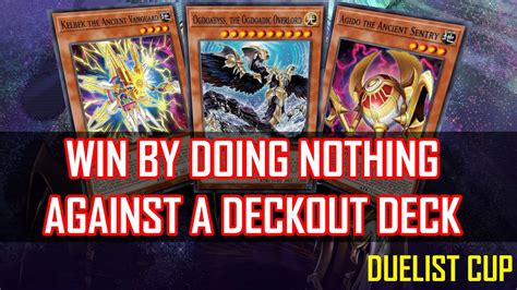 Win By Doing Nothing In Duelist Cup Yu Gi Oh Master Duel Youtube