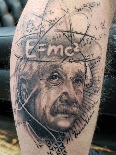 Tattoo Uploaded By American Tattoo • Albert Einstein By Julián • Tattoodo
