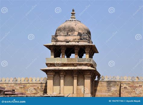 Dome Of Gujari Mahal Gwalior Fort Editorial Stock Image Image Of